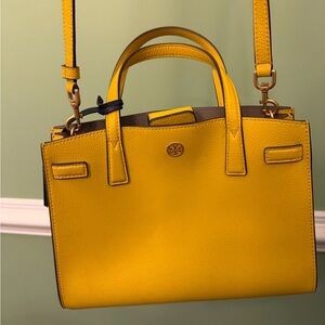 Tory Burch Vibrant Yellow Satchel